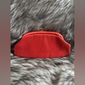 Elegant Red Clutch Bag